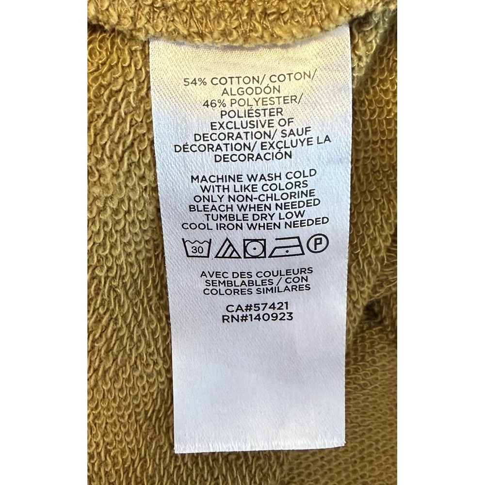 Lou & Grey Camping Themes Sweatshirt Medium Green Marshmallows Hiking Tent - Picture 6 of 6